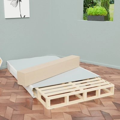 Continental Sleep, 8-Inch Low Profile Mattress Foundation, Strong Wood Structure, Easy Simple Assembly Box Spring. 8 Continental Sleep, 8-Inch Low Profile Mattress Foundation, Strong Wood Structure, Easy Simple Assembly Box Spring. - Image 6