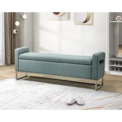 Jorge 59.1" Wide Storage Bench | ARTFUL LIVING DESIGN 29 Jorge 59.1" Wide Storage Bench | ARTFUL LIVING DESIGN -Bedroom Home Store GUEST 53828758 016b 4b32 b47e 782a9f810104