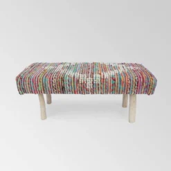 Laveta Boho Rectangular Bench - Christopher Knight Home 19 Laveta Boho Rectangular Bench - Christopher Knight Home -Bedroom Home Store GUEST 5496961f e212 4b50 b539 63a236a40e34