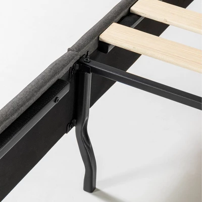 Dachelle Upholstered Platform Bed Frame - Zinus 10 Dachelle Upholstered Platform Bed Frame - Zinus - Image 8