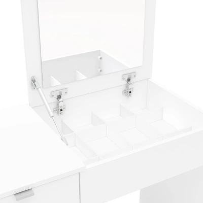 Ava Pull Top Vanity White - Polifurniture 5 Ava Pull Top Vanity White - Polifurniture - Image 3
