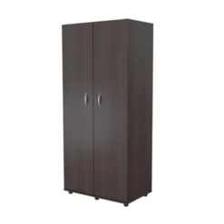 2 Door Wardrobe/Armoire Espresso - Inval 16 2 Door Wardrobe/Armoire Espresso - Inval -Bedroom Home Store GUEST 5761878c 4bb5 4133 80bb 57b1e6fa7c3a