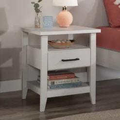 Summit Station Nightstand With Drawer - Sauder