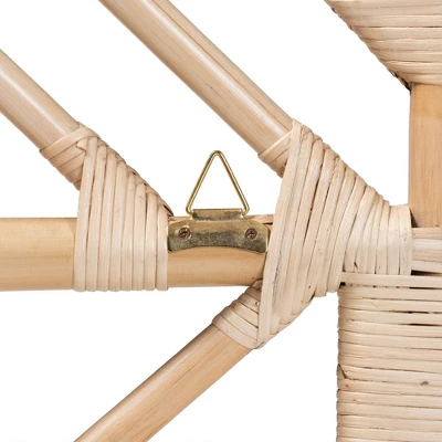 Queen Jayliah Rattan Headboard Natural/Brown - Bali & Pari 5 Queen Jayliah Rattan Headboard Natural/Brown - Bali & Pari - Image 3