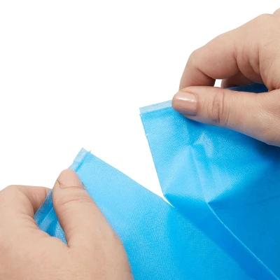 Stockroom Plus 25 Pack Disposable Massage Table Sheets, Spa Bed Cover For Tattoo Chair, Salon, Chiropractor, Blue, 31x7 In 6 Stockroom Plus 25 Pack Disposable Massage Table Sheets, Spa Bed Cover For Tattoo Chair, Salon, Chiropractor, Blue, 31x7 In - Image 4