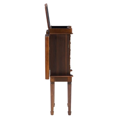 Kasey Jewelry Armoire Walnut - Powell Company 6 Kasey Jewelry Armoire Walnut - Powell Company - Image 5