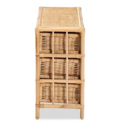Dariana Rattan 6 Drawer Storage Cabinet Natural/Brown - Bali & Pari 15 Dariana Rattan 6 Drawer Storage Cabinet Natural/Brown - Bali & Pari -Bedroom Home Store GUEST 5b65f671 4ee0 4e27 addf 5d151b90e207