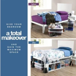 Adjustable Bed Risers - Heavy Duty Furniture Riser Set Of 4 In Heights Of 8, 5, Or 3 Inches For Table Risers, Bed Frame Risers In Black – Homeitusa 11 Adjustable Bed Risers - Heavy Duty Furniture Riser Set Of 4 In Heights Of 8, 5, Or 3 Inches For Table Risers, Bed Frame Risers In Black – Homeitusa -Bedroom Home Store GUEST 5b744f96 00ce 483d 9ffc faa2d141bc6b