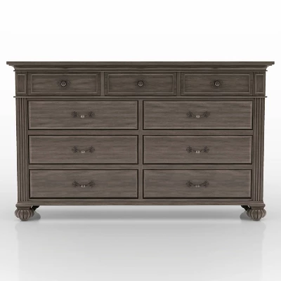 5pc Pennings Traditional Bedroom Set Gray - HOMES: Inside + Out 21 5pc Pennings Traditional Bedroom Set Gray - HOMES: Inside + Out - Image 19