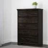 Versa 5 Drawer Chest Rubbed Black - South Shore 1 Versa 5 Drawer Chest Rubbed Black - South Shore -Bedroom Home Store GUEST 5c3e9a16 511e 4131 808b 3d25bcde643a