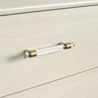 Little Seeds Monarch Hill Clementine 3 Drawer Dresser, White 6 Little Seeds Monarch Hill Clementine 3 Drawer Dresser, White - Image 4