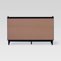 Mid-Century Modern Solid Wood 6 Drawer Double Dresser - Saracina Home -Bedroom Home Store GUEST 5f090afd 37f5 4daa 8914 8d9b7dc39b9c