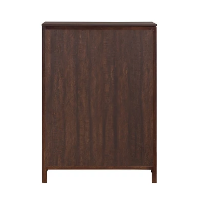 Melonnes 5 Drawer Chest Walnut - HOMES: Inside + Out 8 Melonnes 5 Drawer Chest Walnut - HOMES: Inside + Out - Image 6
