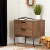 Slendel 2 Drawer Nightstand Light Brown - South Shore 1 Slendel 2 Drawer Nightstand Light Brown - South Shore -Bedroom Home Store GUEST 5fba1462 ac58 483f 9b66 75f1b0cae855
