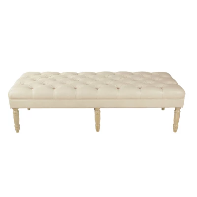 Classic Layla Tufted Bench - HomePop 11 Classic Layla Tufted Bench - HomePop - Image 9
