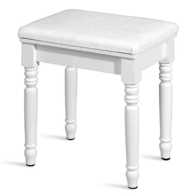 Tangkula 7 Drawers Tri-Folding Vanity Mirror Makeup Dressing Table Set W/ Necklace Hook 10 Tangkula 7 Drawers Tri-Folding Vanity Mirror Makeup Dressing Table Set W/ Necklace Hook - Image 8