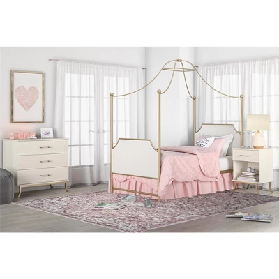 Little Seeds Monarch Hill Clementine 3 Drawer Dresser, White 4 Little Seeds Monarch Hill Clementine 3 Drawer Dresser, White - Image 2