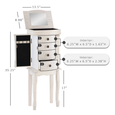 Helene Jewelry Armoire - Powell Company 14 Helene Jewelry Armoire - Powell Company - Image 12