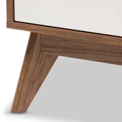Calypso Mid - Century Modern Wood 3 - Drawer Storage Nightstand - Brown - Baxton Studio 12 Calypso Mid - Century Modern Wood 3 - Drawer Storage Nightstand - Brown - Baxton Studio -Bedroom Home Store GUEST 62fab4bd b8f9 48ac 86c1 94f9c3708c06 1
