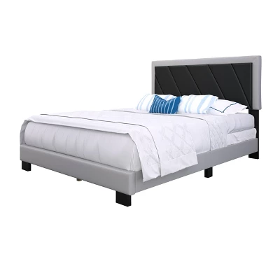 Salina Diagonal Stitched Upholstered Bed - Eco Dream 6 Salina Diagonal Stitched Upholstered Bed - Eco Dream - Image 4