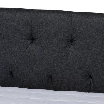 Delora Upholstered Daybed With Trundle - Baxton Studio 7 Delora Upholstered Daybed With Trundle - Baxton Studio - Image 5
