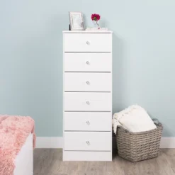 Astrid 6 Drawer Tall Chest - Prepac 17 Astrid 6 Drawer Tall Chest - Prepac -Bedroom Home Store GUEST 660b5117 a631 4759 8754 e77f98959b0a