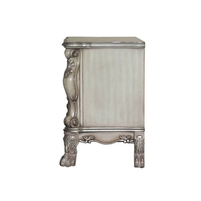 32" Dresden Nightstand Vintage Bone White - Acme Furniture 5 32" Dresden Nightstand Vintage Bone White - Acme Furniture - Image 3