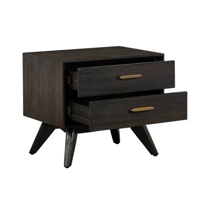 3pc Baly Bedroom Set Brushed - Armen Living 5 3pc Baly Bedroom Set Brushed - Armen Living - Image 3