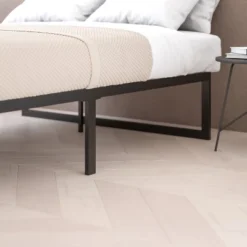 Flash Furniture 14 Inch Metal Platform Bed Frame - No Box Spring Needed With Steel Slat Support And Quick Lock Functionality -Bedroom Home Store GUEST 68b0d75a 9b52 4c51 a754 e9a4668354dd