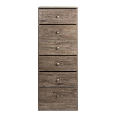 Astrid 6 Drawer Tall Chest - Prepac 13 Astrid 6 Drawer Tall Chest - Prepac - Image 11