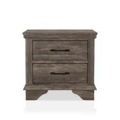 Jacobia 2 Drawer Nightstand Gray - HOMES: Inside + Out 8 Jacobia 2 Drawer Nightstand Gray - HOMES: Inside + Out -Bedroom Home Store GUEST 69a1a819 b425 418d 8295 3a6ac65fa8c0