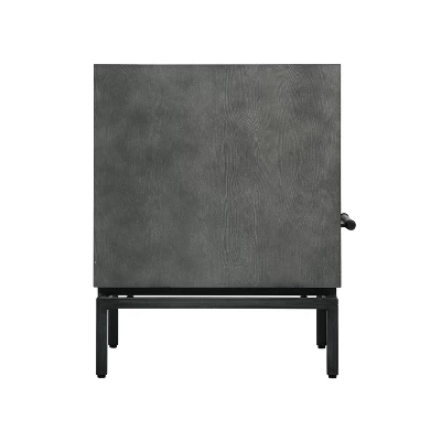 Ashton Marble Top Nightstand Table Gray - Finch 7 Ashton Marble Top Nightstand Table Gray - Finch - Image 5