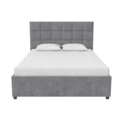 Serena Upholstered Bed With Drawers Light Gray Velvet - Cosmoliving By Cosmopolitan 14 Serena Upholstered Bed With Drawers Light Gray Velvet - Cosmoliving By Cosmopolitan -Bedroom Home Store GUEST 6a66940e fb6f 406b 81fd 913954a94542
