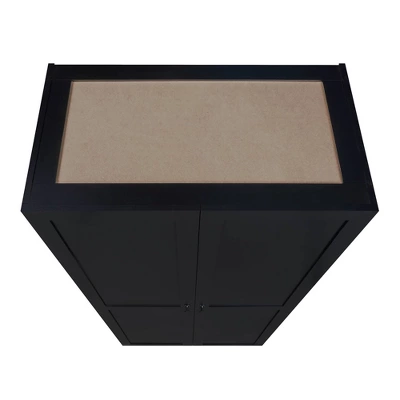 Hopkins Modern 7 Shelf Freestanding Storage Closet - Manhattan Comfort 9 Hopkins Modern 7 Shelf Freestanding Storage Closet - Manhattan Comfort - Image 7