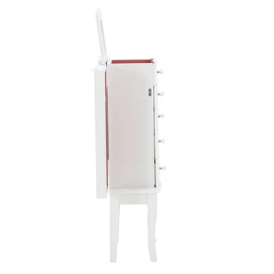 Makenzie Jewelry Armoire White - Powell Company 7 Makenzie Jewelry Armoire White - Powell Company - Image 5