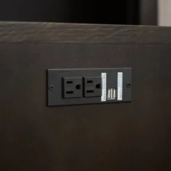 4pc Cindi Sleigh Bedroom Set Gray - Abbyson Living -Bedroom Home Store GUEST 6c6b7ece 8707 4488 968b 6f144a4f7ddd