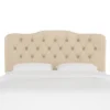 Queen Tufted Headboard Velvet Pearl - Skyline Furniture 2 Queen Tufted Headboard Velvet Pearl - Skyline Furniture -Bedroom Home Store GUEST 6d5b5c21 6268 4f21 93ac 422cc2601a88