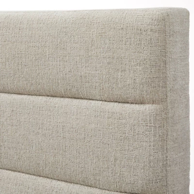 Queen Raquel Channel Upholstered Headboard - Lifestorey 5 Queen Raquel Channel Upholstered Headboard - Lifestorey - Image 3