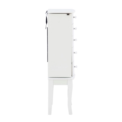 Makenzie Jewelry Armoire White - Powell Company 6 Makenzie Jewelry Armoire White - Powell Company - Image 4