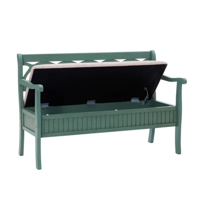 Alina Storage Bench - Powell Company 4 Alina Storage Bench - Powell Company - Image 2