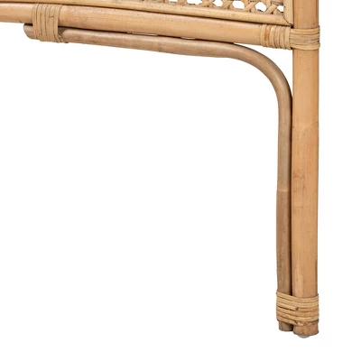 Queen Linette Natural Rattan Headboard Brown - Bali & Pari 6 Queen Linette Natural Rattan Headboard Brown - Bali & Pari - Image 4