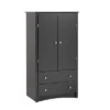Clothing Armoire Black - Prepac 1 Clothing Armoire Black - Prepac -Bedroom Home Store GUEST 73a40df5 5c82 4b0b 8f77 a13a54ff6fe2