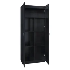 Hopkins Modern 7 Shelf Freestanding Storage Closet - Manhattan Comfort 17 Hopkins Modern 7 Shelf Freestanding Storage Closet - Manhattan Comfort -Bedroom Home Store GUEST 7450a729 040e 4740 b413 ab4697f42751