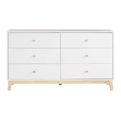 60" 6 Drawer Double Dresser - Alaterre Furniture 3 60" 6 Drawer Double Dresser - Alaterre Furniture