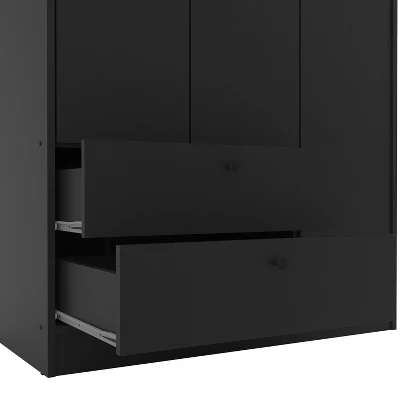 Denmark 3 Door And 2 Drawer Wardrobe - Chique 4 Denmark 3 Door And 2 Drawer Wardrobe - Chique - Image 2