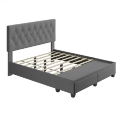 Henley Linen Tufted Upholstered Platform Bed With Storage Drawers - Eco Dream 14 Henley Linen Tufted Upholstered Platform Bed With Storage Drawers - Eco Dream -Bedroom Home Store GUEST 75fea7d5 3d33 4a84 897c 7c89f3611800