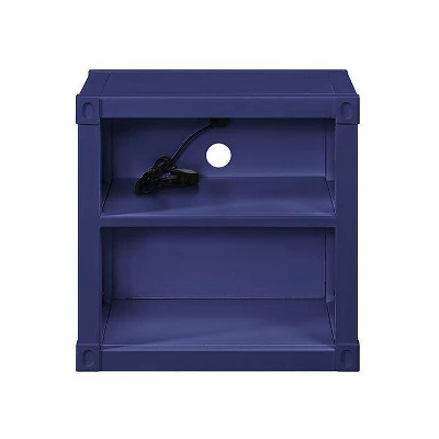 20" Cargo Nightstands Blue - Acme Furniture 6 20" Cargo Nightstands Blue - Acme Furniture - Image 4
