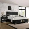 2pc Queen Whether By Bed With Nightstand Black - MiBasics 2 2pc Queen Whether By Bed With Nightstand Black - MiBasics -Bedroom Home Store GUEST 76de568b 13a9 4472 ae01 f392475fa8e9