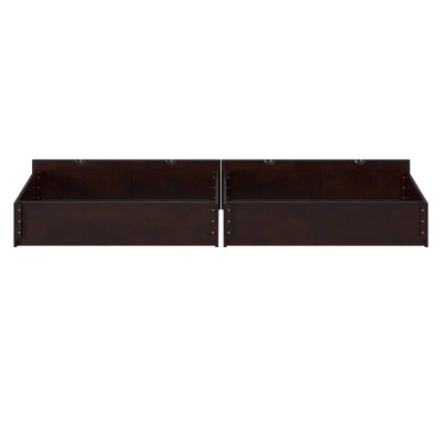 Set Of 2 Twin/Full Drawers Espresso - AFI 6 Set Of 2 Twin/Full Drawers Espresso - AFI - Image 4