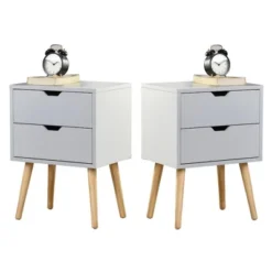 (Set Of 2)Organnice End Side Table Nightstand 16 (Set Of 2)Organnice End Side Table Nightstand -Bedroom Home Store GUEST 77363079 03cd 447a a983 6c028816aef9